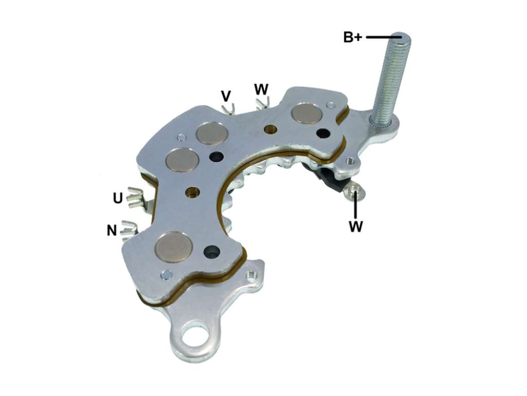 PLACA RECTIFICADORA HITACHI GM CORSA DIESEL 127MM