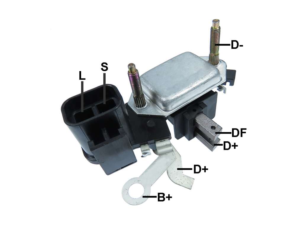 REGULADOR ALTERNADOR HITACHI NI PATROL 3.2/3.3D 24V.