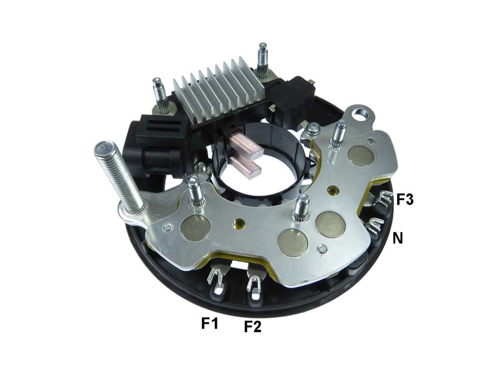 PLACA RECTIFICADORA HITACHI GM CORSA DIESEL + REGULADOR