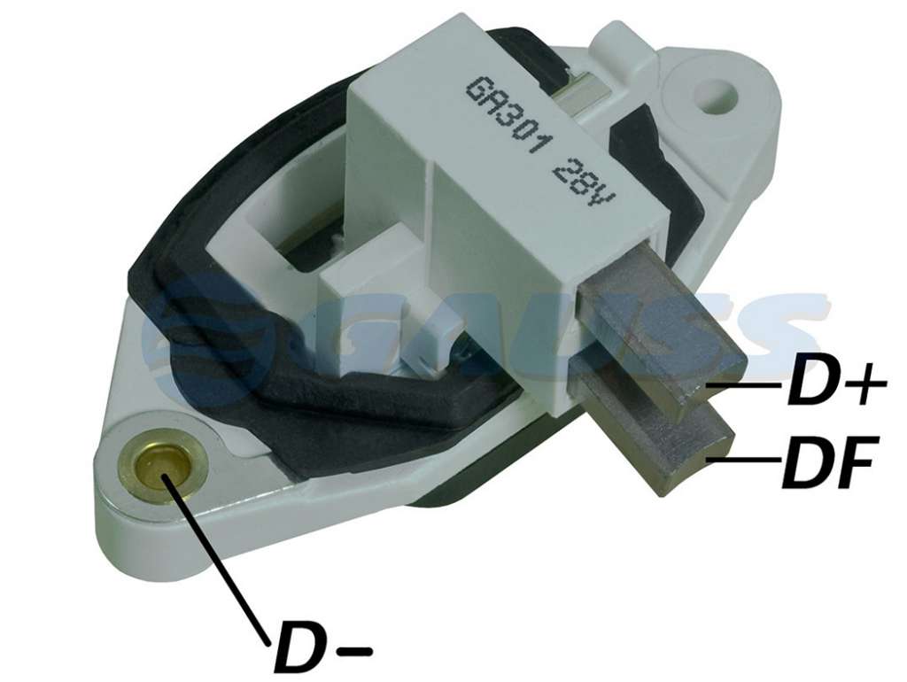 REGULADOR ALTERNADOR BOSCH MB/SC/VO 24V. 65AMP COLECTOR 28MM