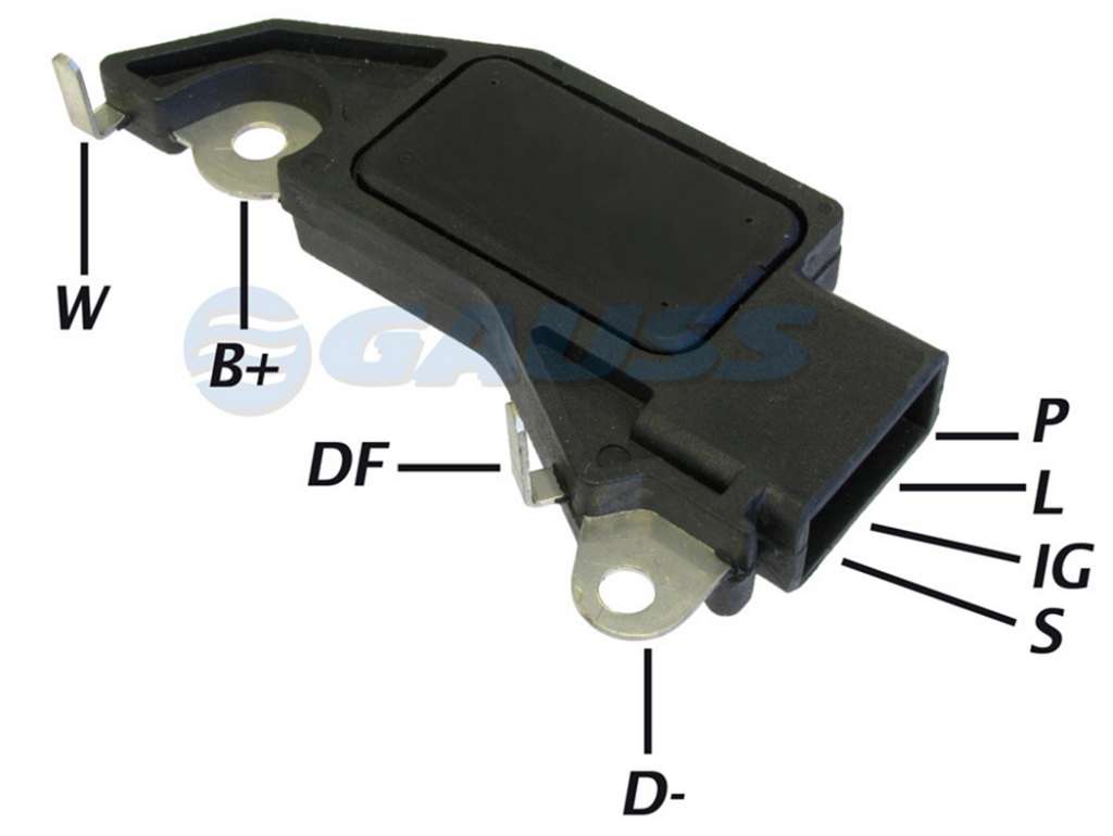 REGULADOR ALTERNADOR DELCO GM MONZA/KADETT 12V