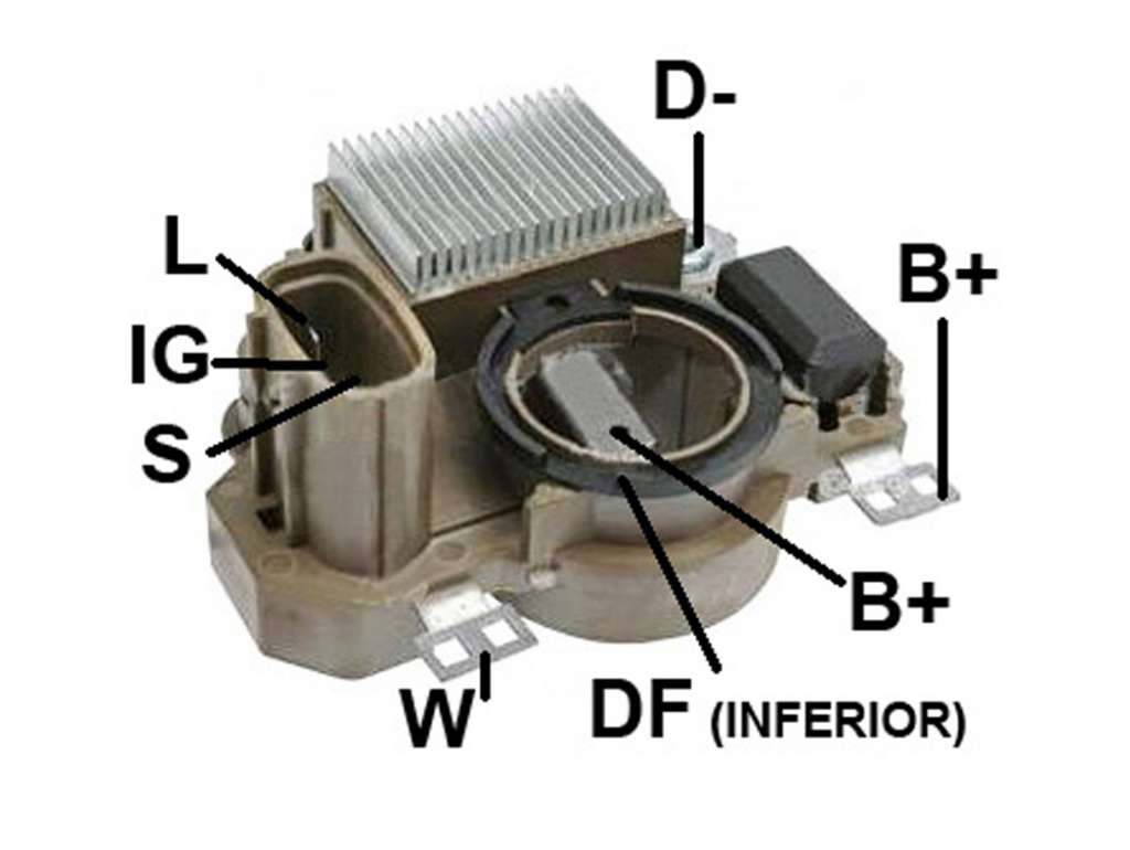 Regulador de alternador