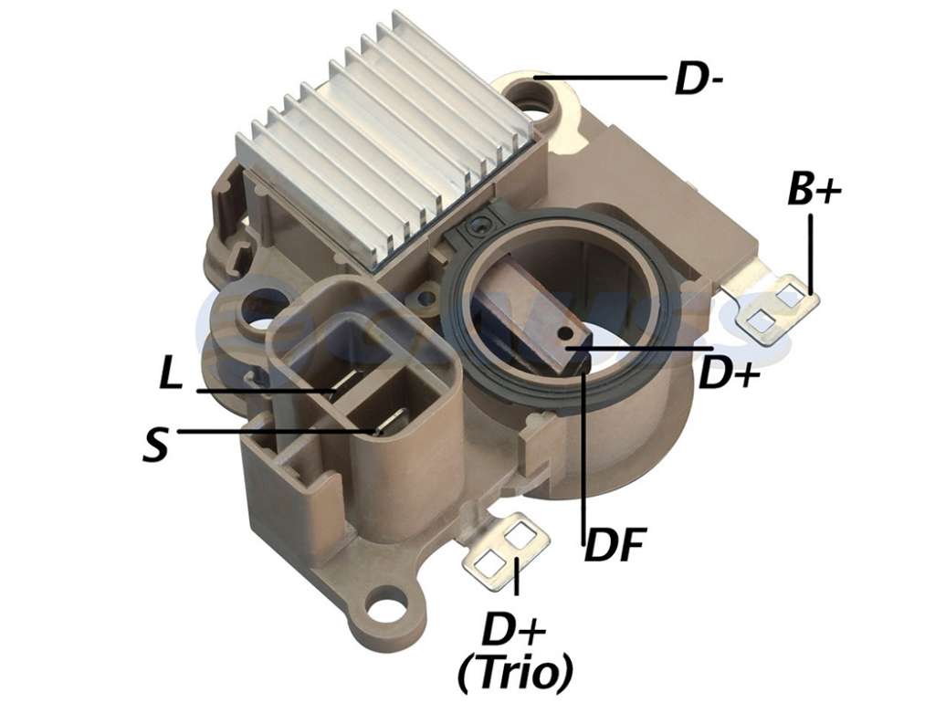 REGULADOR ALTERNADOR MITSUBISHI FO/MI/NI/HO 12V.