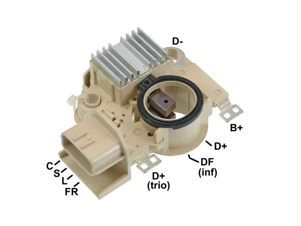 REGULADOR ALTERNADOR MITSUBISHI JAC J2/J3 CHINO VARIOS