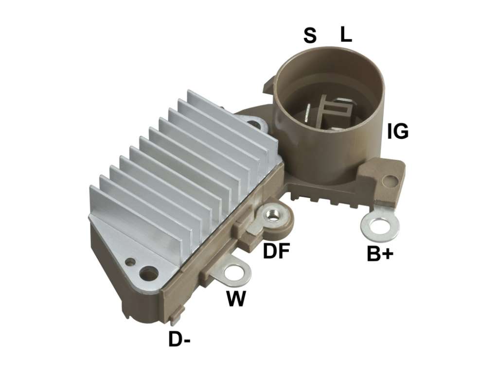 Regulador de voltaje de alternador Denso 14V