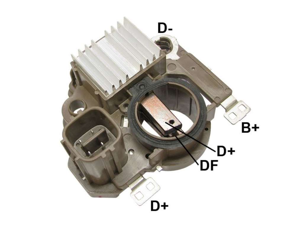 REGULADOR ALTERNADOR MITSUBISHI HO CIVIC/CHINOS 4 TERMINALES
