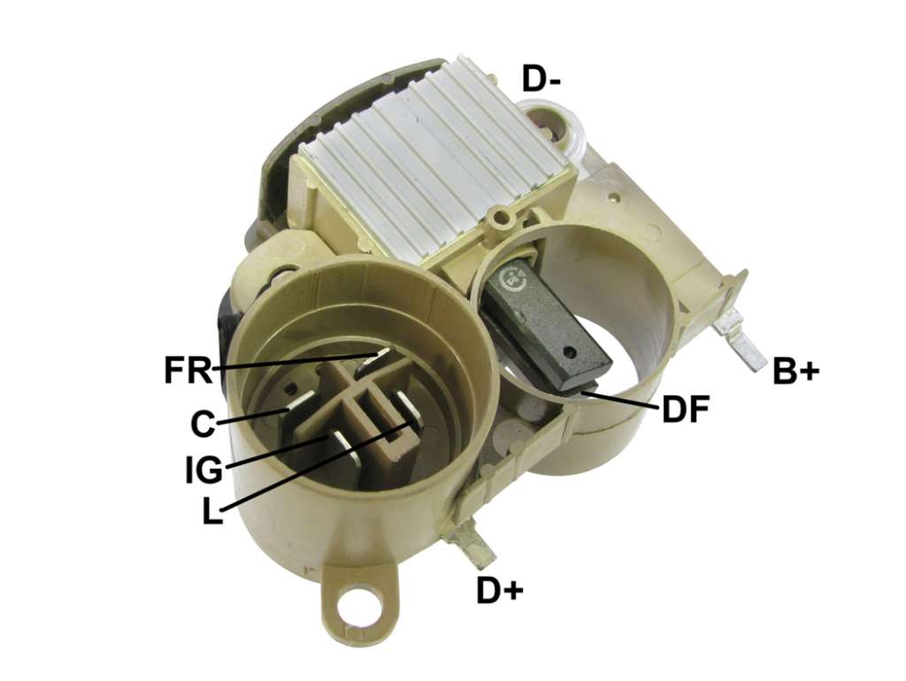 REGULADOR ALTERNADOR MITSUBISHI HO CIVIC/CRX