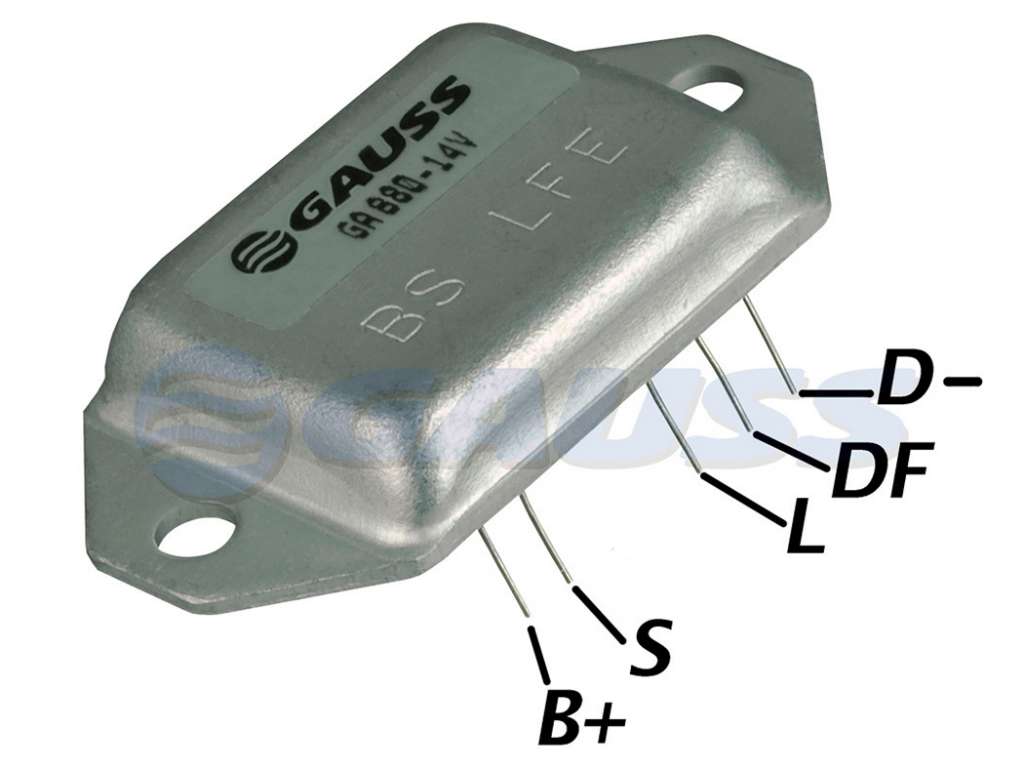 REGULADOR ALTERNADOR HITACHI NISSAN 5 TERM.
