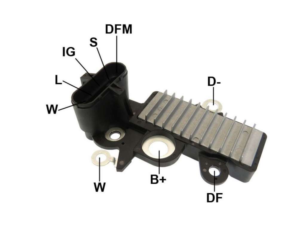 REGULADOR ALTERNADOR DELCO MB AXOR/MB 15180 24V.