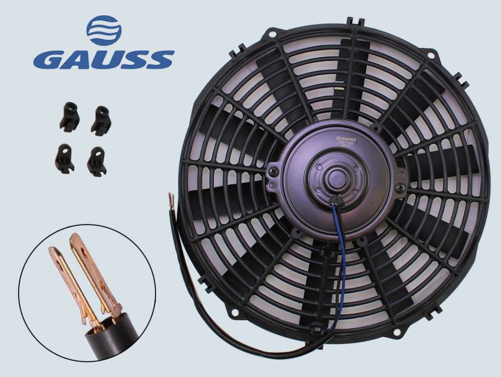 Electroventilador universal de 12 pulgadas 12V