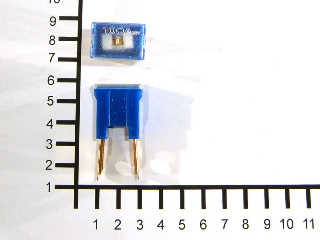 Fusible tipo macho de 100 amperios