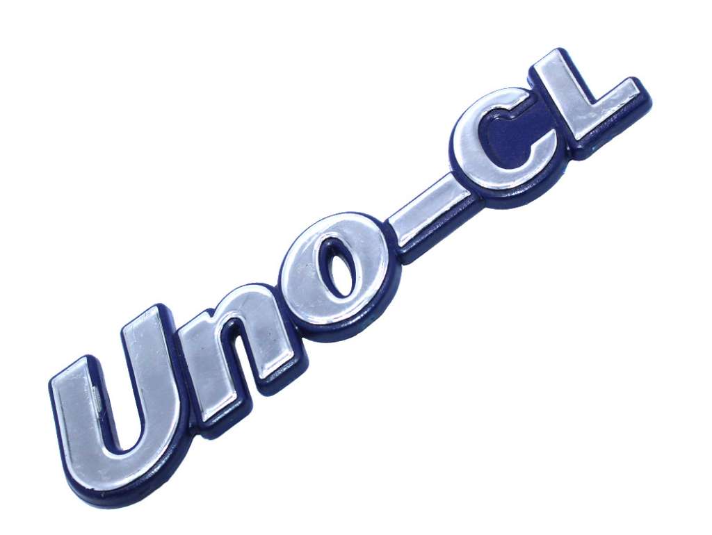 Emblema trasero Fiat Uno