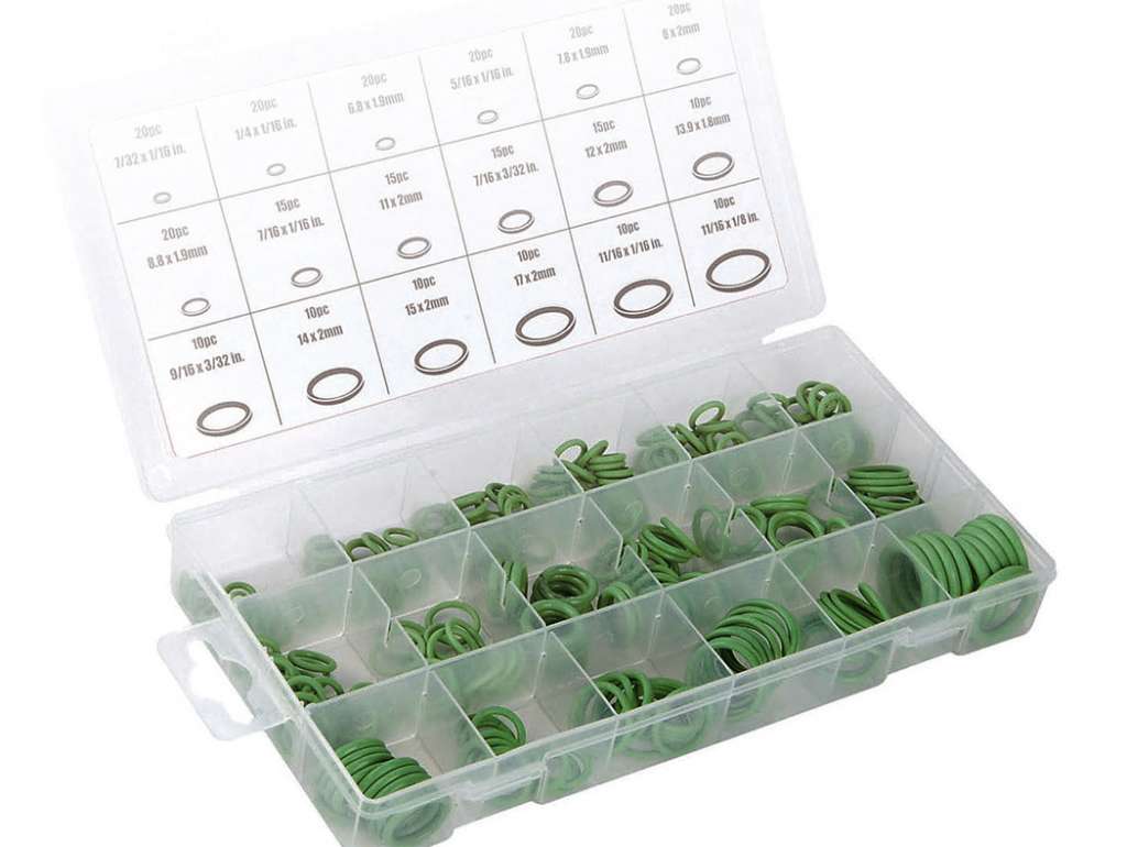 Kit de 270 O-rings para aire acondicionado