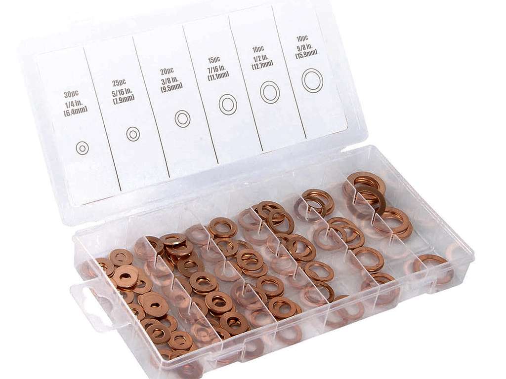 Kit de arandelas de cobre