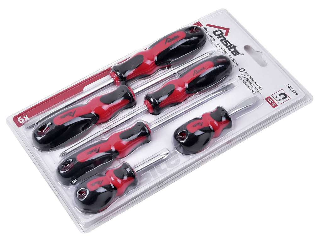 DESTORNILLADOR UNIV. KIT 6PC PALA/PHILI