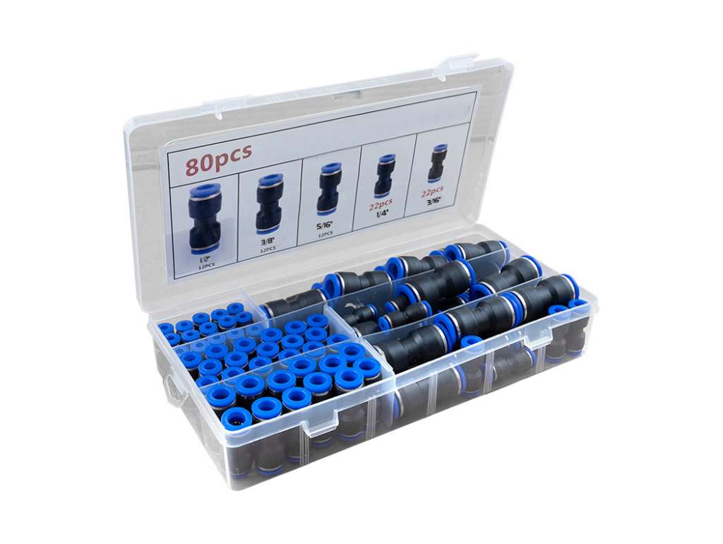 Kit de Acoples Rápidos Universales para Caño de Aire