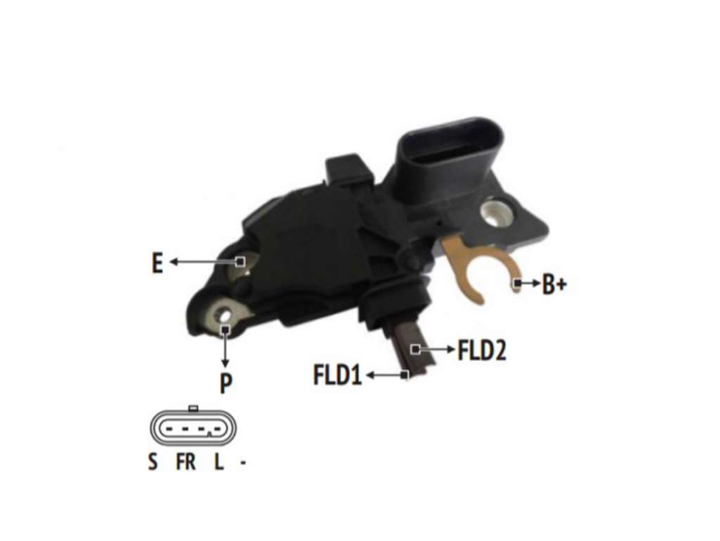 REGULADOR ALTERNADOR BOSCH RE FLUENCE