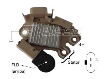 REGULADOR ALTERNADOR VALEO FO ESCORT/FIESTA