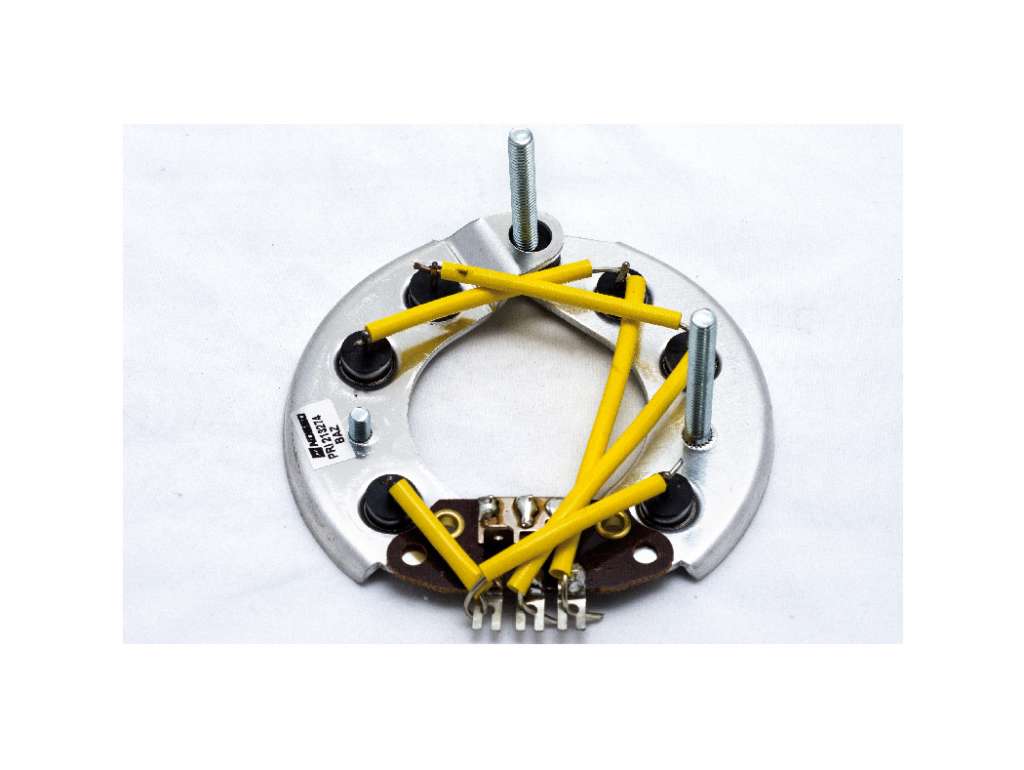 Placa Rectificadora de Alternador Completa con Trío de Diodos