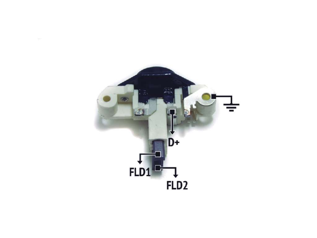 REGULADOR ALTERNADOR BOSCH GM CORSA 1.4/VECTRA