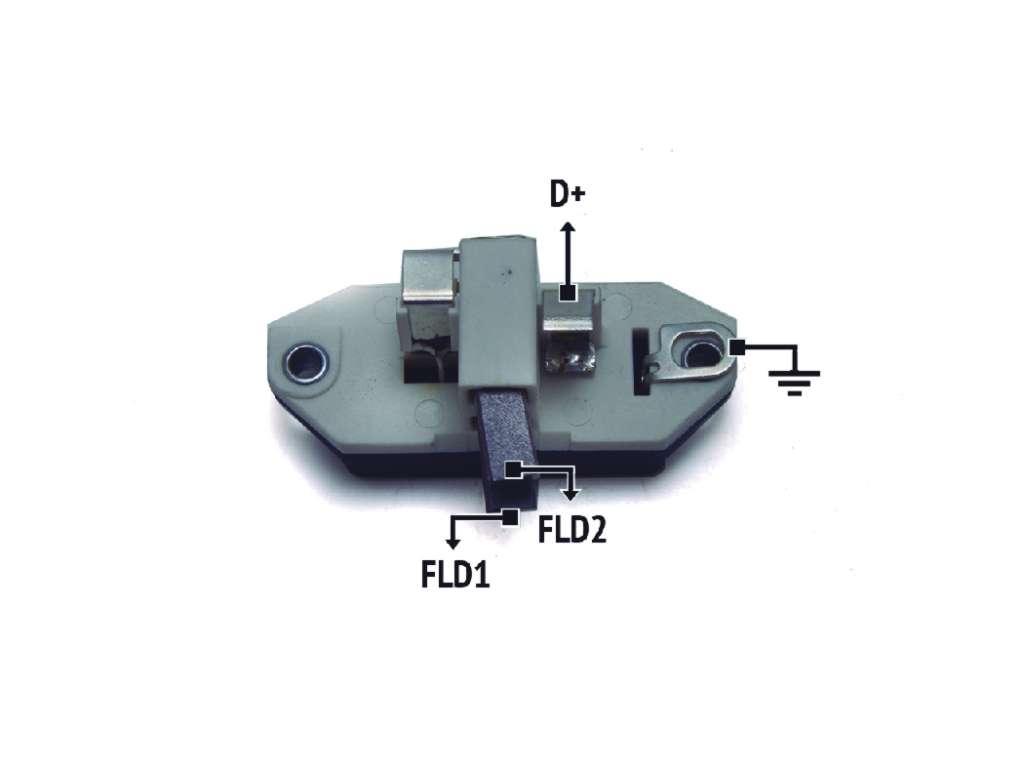 REGULADOR ALTERNADOR BOSCH 24V. COLECTOR 32MM