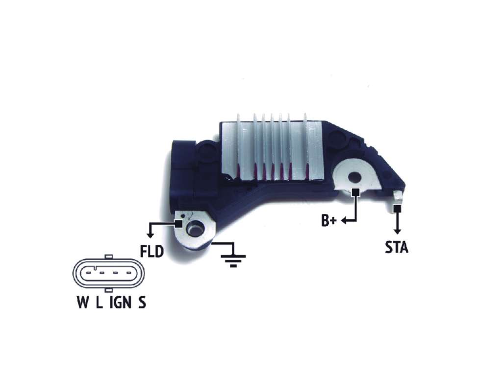 REGULADOR ALTERNADOR DELCO GM CORSA/VECTRA DIESEL