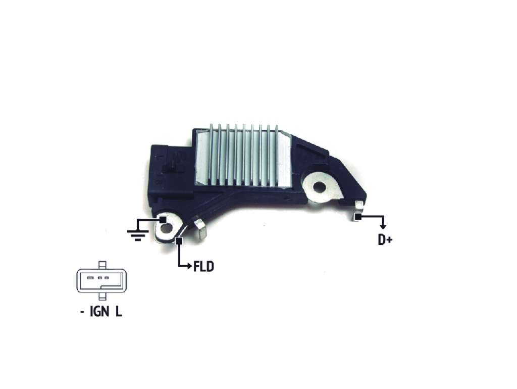REGULADOR ALTERNADOR DELCO DAE ESPERO/GM