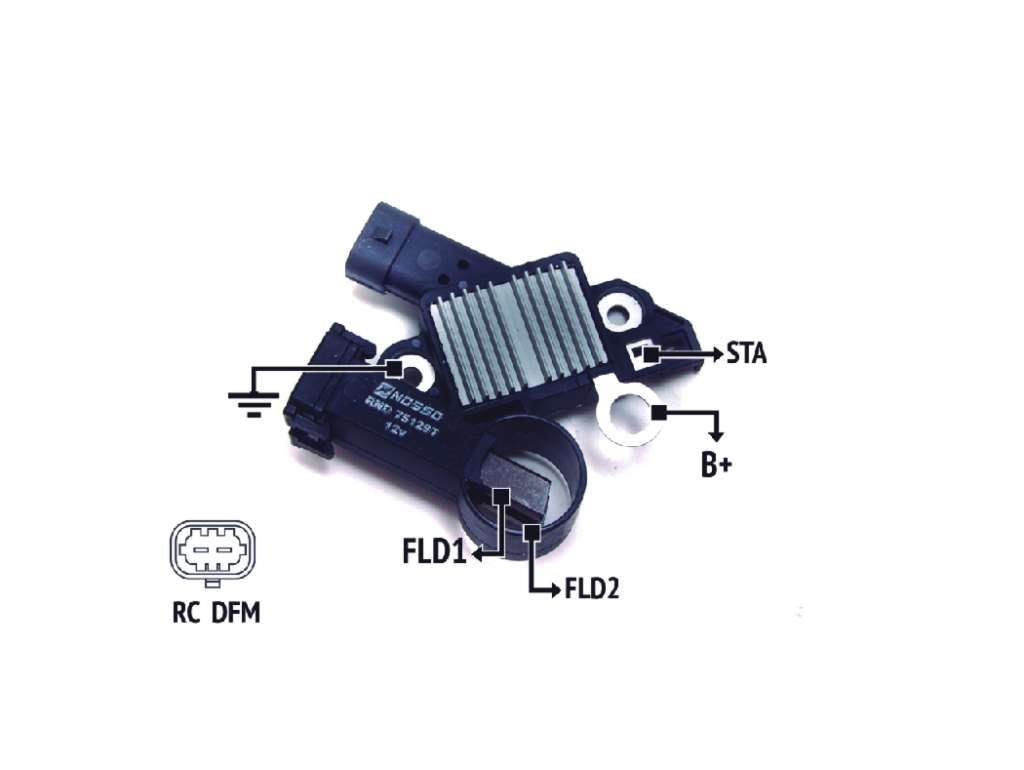 REGULADOR ALTERNADOR DELCO GM CRUZE/ONIX/SPIN/COBALT