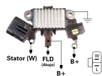 Regulador de alternador