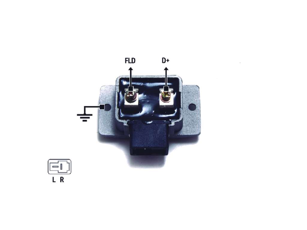 REGULADOR ALTERNADOR KIA BESTA/TOPIC 12V. 65A