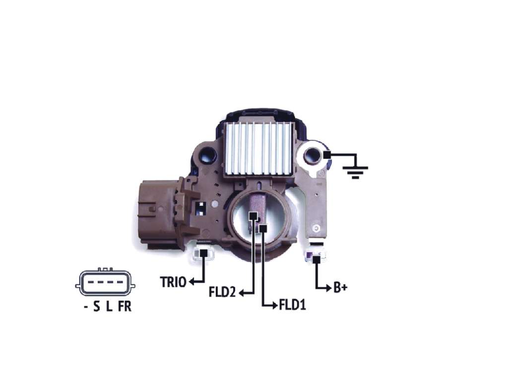 REGULADOR ALTERNADOR MITSUBISHI ECLIPSE 12V.
