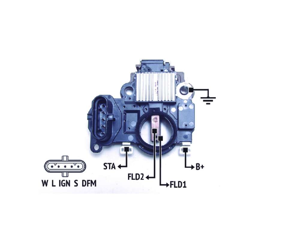 REGULADOR ALTERNADOR MITSUBISHI SC 24V.