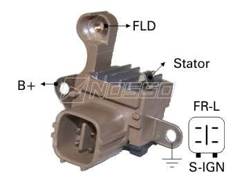 Regulador de alternador