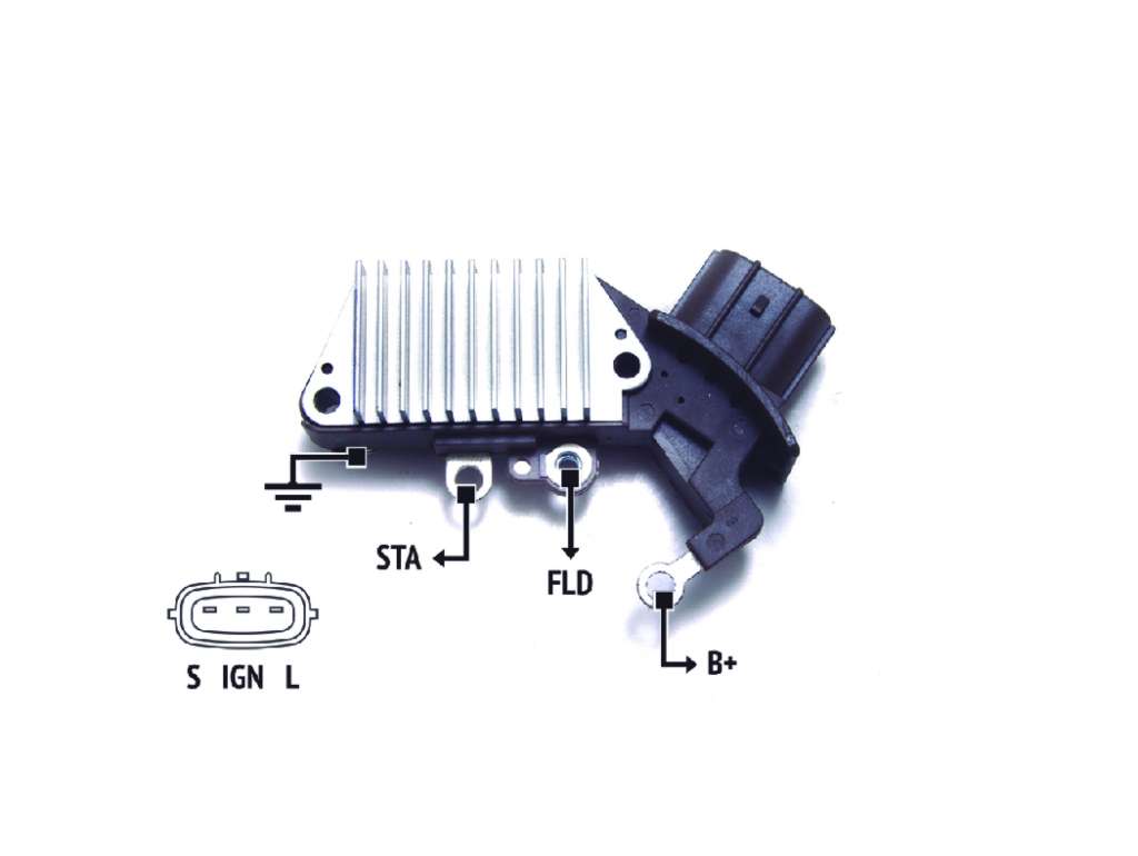 REGULADOR ALTERNADOR N-DENSO DFM/CHANA/TO/MA 12V.