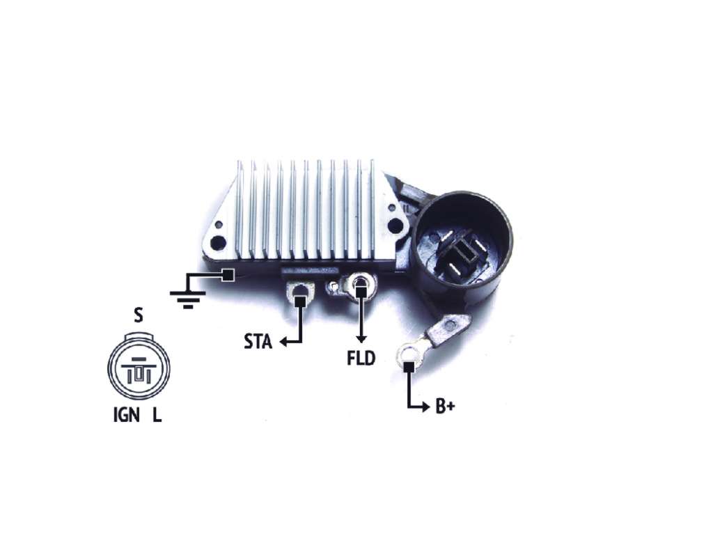 REGULADOR ALTERNADOR N-DENSO TO VARIOS 24V.