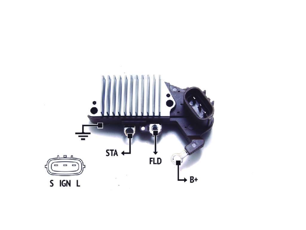 REGULADOR ALTERNADOR N-DENSO TO 24V.