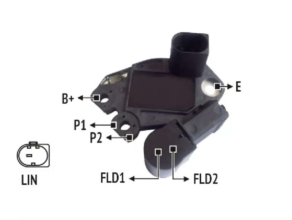 REGULADOR ALTERNADOR VALEO PE/CI/FI NUEVOS LIN