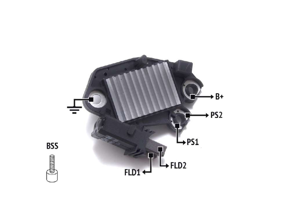 REGULADOR ALTERNADOR VALEO CI/PE/BMW 12V.