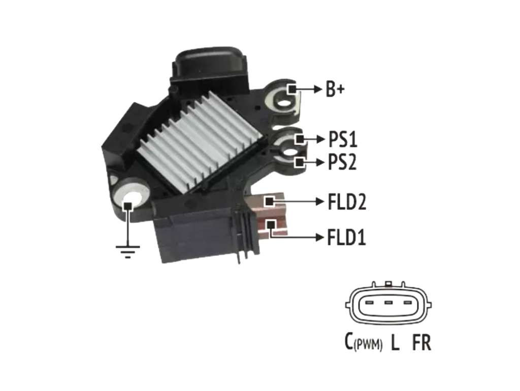 Regulador de alternador