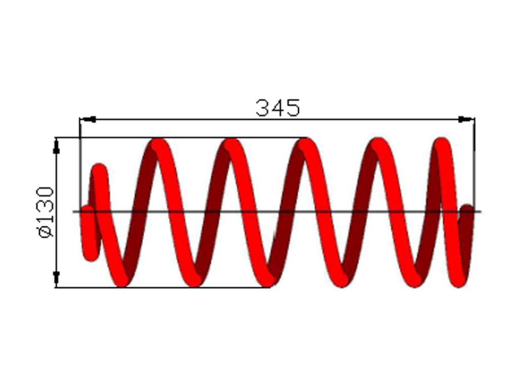 ESPIRAL DELANTERO FI UNO/DUNA 91 C/UNO