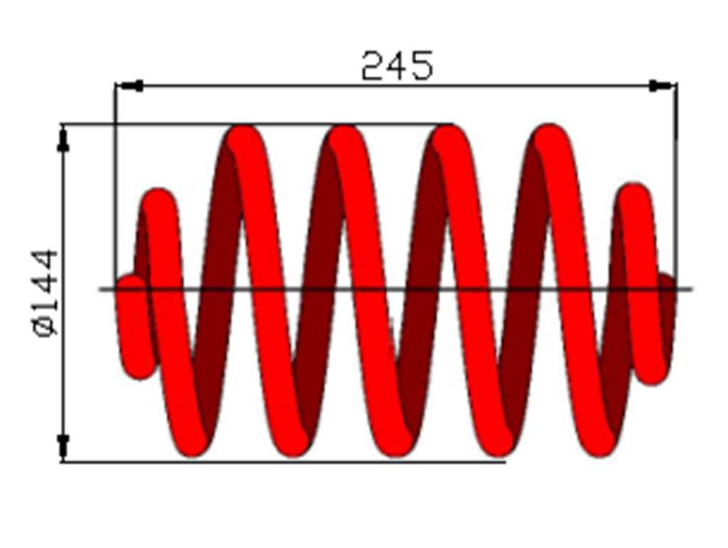 ESPIRAL TRASERO VW SAVEIRO V 10 C/UNO
