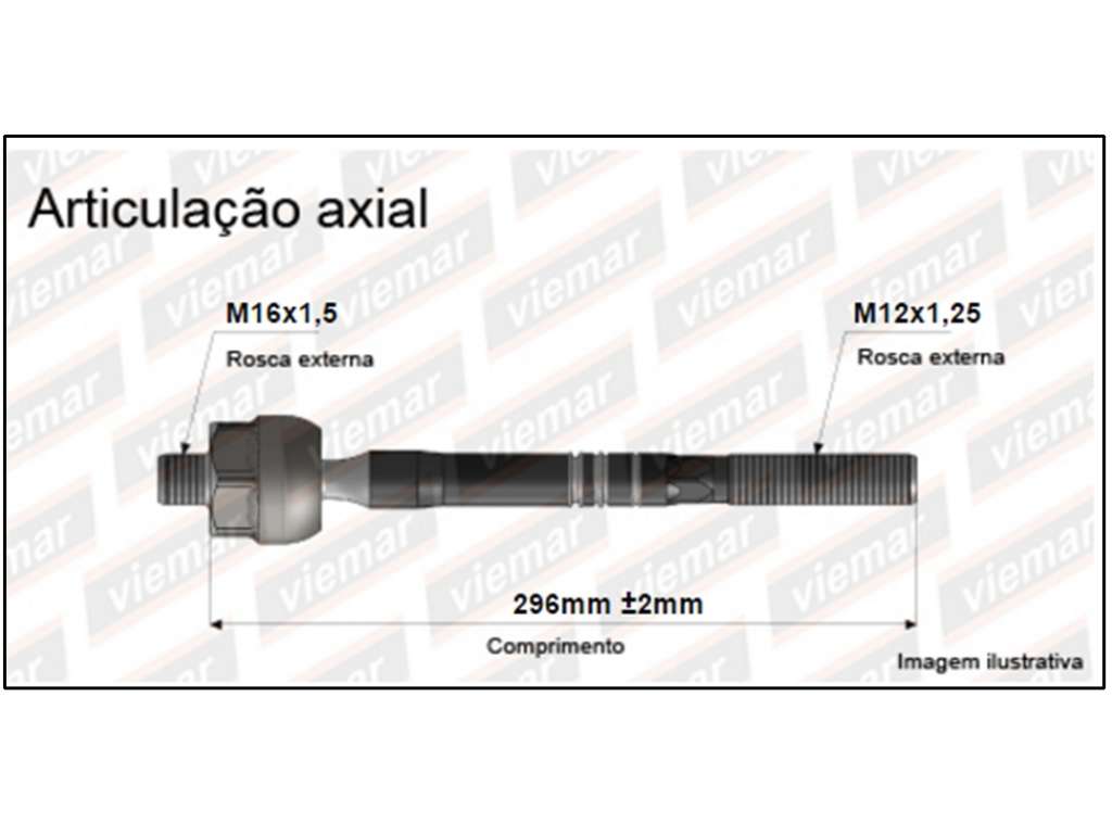 PUNTERO CREMALLERA HY ELANTRA 91/92 DH 12MM