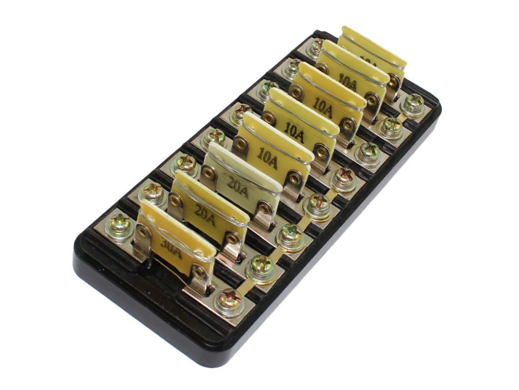 Portafusible universal 8 fusibles