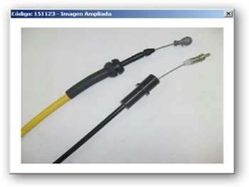 CABLE ACELERADOR GM KADET 92 ->