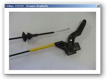 CABLE CAPOT GM CORSA NOVO 1710MM