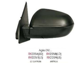 ESPEJO EXTERIOR GM AGILE 09/.. 4P C/C IZQ