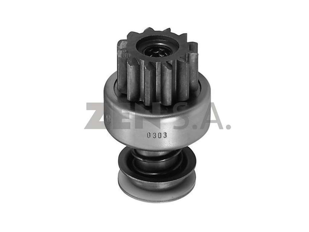 Bendix de arranque para motor Bosch de 12 dientes y 10 estrías