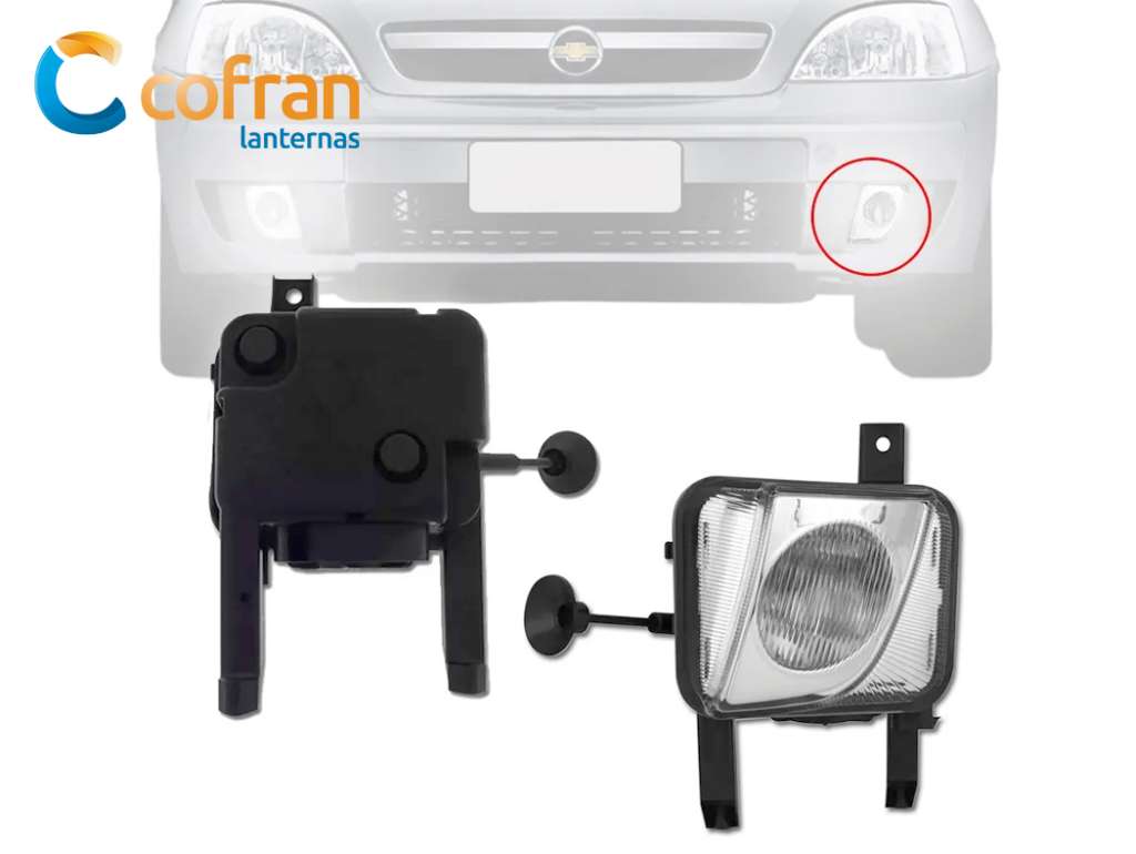 Faro auxiliar delantero izquierdo
