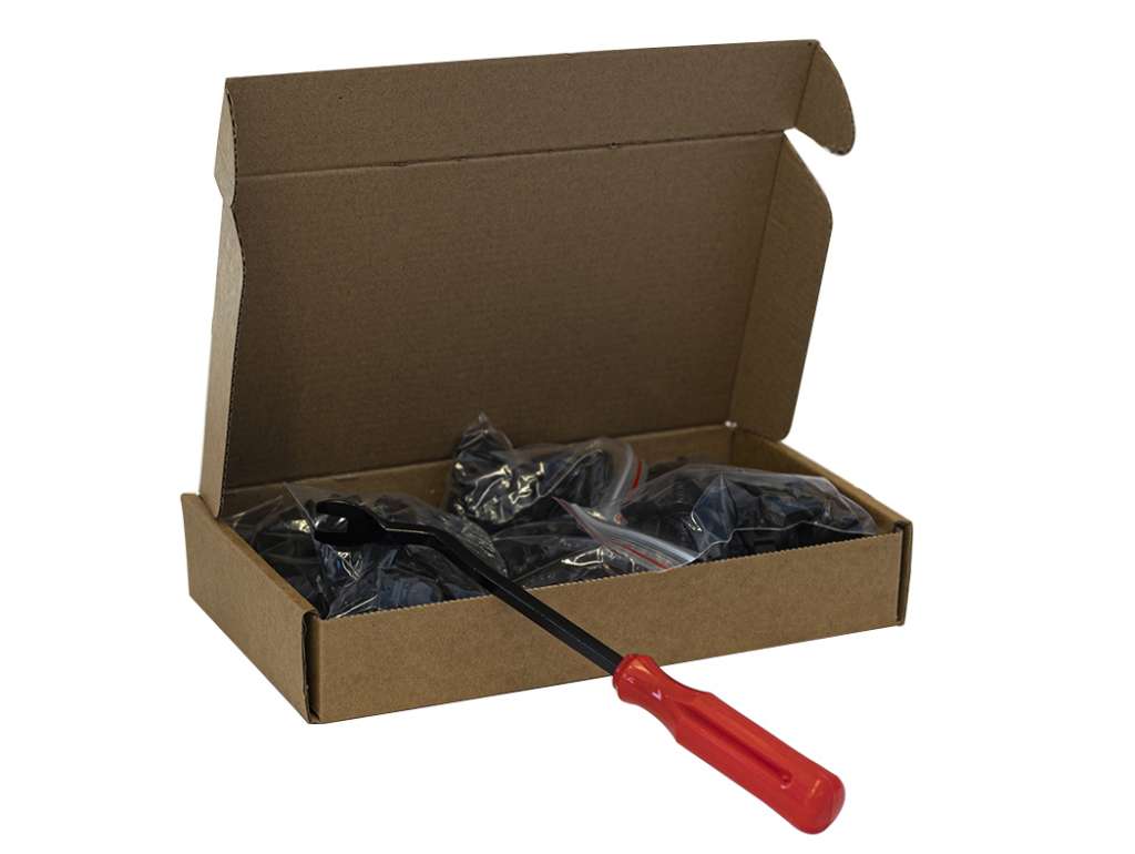 Kit de clips de tapizado y fijación automotriz