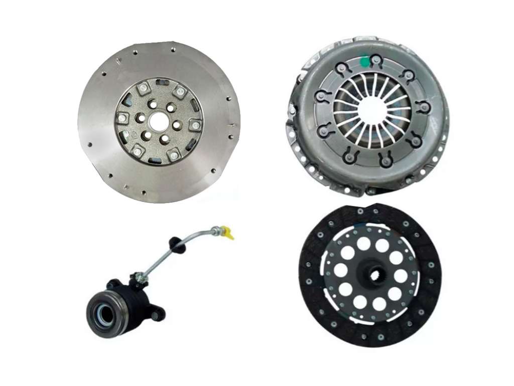 Kit de embrague con volante bimasa